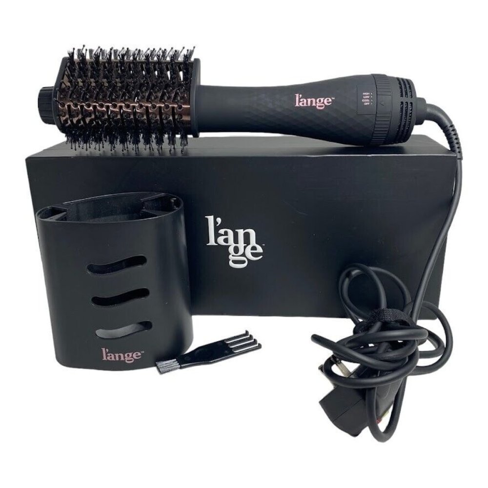 PB8 L'ange Le Volume Elevé 2-in-1 Titanium Brush Dryer Black